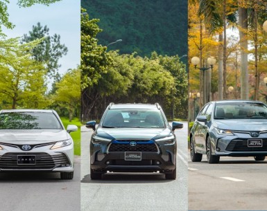 Corolla Cross, Corolla Altis, Camry – mang đến giải pháp di chuyển toàn diện cho người Việt